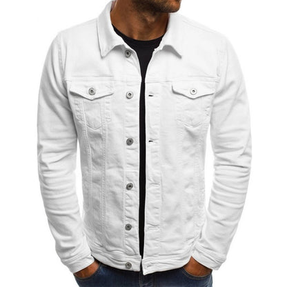 Men's Corduroy Jacket - Front Buttons - Versatile and Stylish - Casual Wear