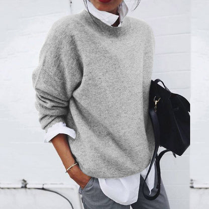 Women's Sweater - Oversized Fit - Soft Knitted Fabric - Relaxed and Comfortable