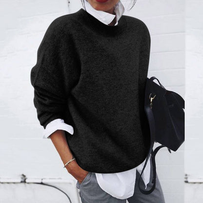 Women's Sweater - Oversized Fit - Soft Knitted Fabric - Relaxed and Comfortable